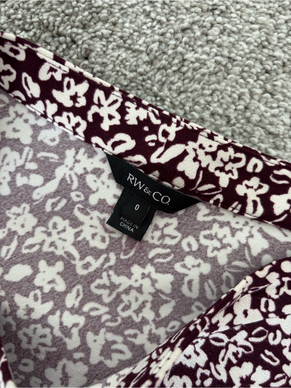 Floral A-Line Midi Skirt - Picture 2 of 3